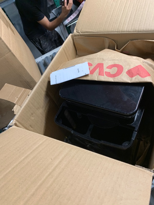 Photo 1 of Joy Pebble 10-Cup Drip Coffee Maker with Built-in Grinder, Touch-Screen Programmable Brew Coffee Machine with Timer, 8 Grinding Settings, Reusable Filter, Keep Warm Plate, 50.7oz Water Tank