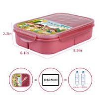 Photo 1 of RED COLOR***Itopor® Ideal Leak-Proof Bento Box for Kids,Wheat Fiber Materials Lunch Box Kids,Durable BPA-Free Lunch Containers with Utensils,Microwave & Dishwasher Safe Bento Box Adult 