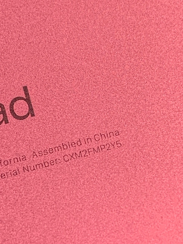 Photo 1 of Apple iPad (10th Generation): with A14 Bionic chip, 10.9-inch Liquid Retina Display, 64GB, Wi-Fi 6, 12MP front/12MP Back Camera, Touch ID, All-Day Battery Life – Pink