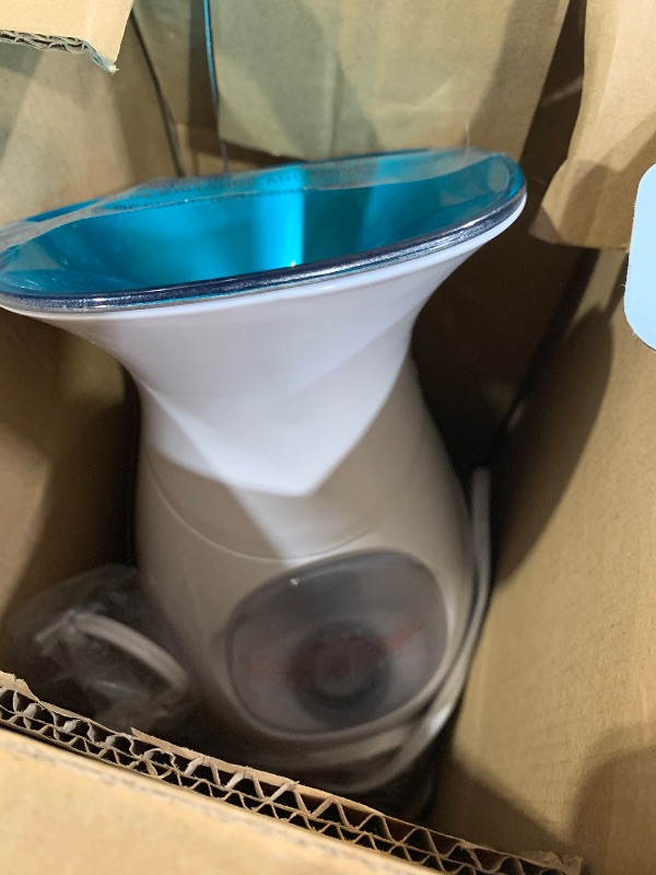 Photo 1 of (see all images) NanoSteamer Large 3-in-1 Nano Ionic Facial Steamer with Precise Temp Control - Humidifier - Unclogs Pores - Blackheads - 