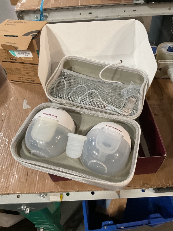 Photo 1 of ***SEE NOTES*** 
Mammanuwa Electric Breast Pump - Lightweight, Portable, & Hands-Free with Baby Mouth Technology - BPA-Free, 4 Modes, 9 Levels - Elevate Your Breastfeeding Style with Mammanuwa S32 (White)