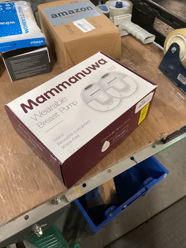 Photo 1 of ***SEE NOTES*** 
Mammanuwa Electric Breast Pump - Lightweight, Portable, & Hands-Free with Baby Mouth Technology - BPA-Free, 4 Modes, 9 Levels - Elevate Your Breastfeeding Style with Mammanuwa S32 (White)