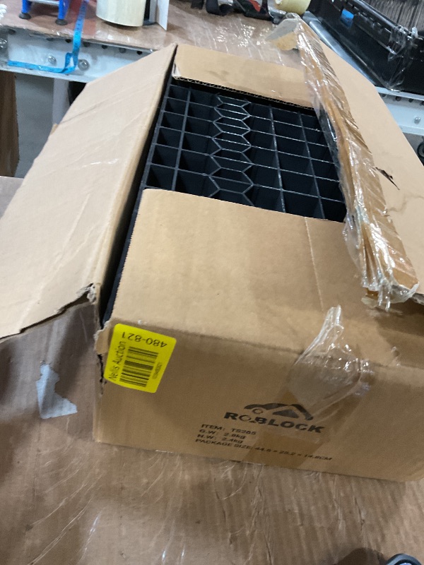 Photo 1 of ROBLOCK Car Ramps for Lift and Vehicle Maintenance, Portable Low Profile Car Ramps for Garage, Heavy Duty Tire Ramps for Low Chassis Cars and Support Jack, 17.5''x10''x3.14'', 2 PCS