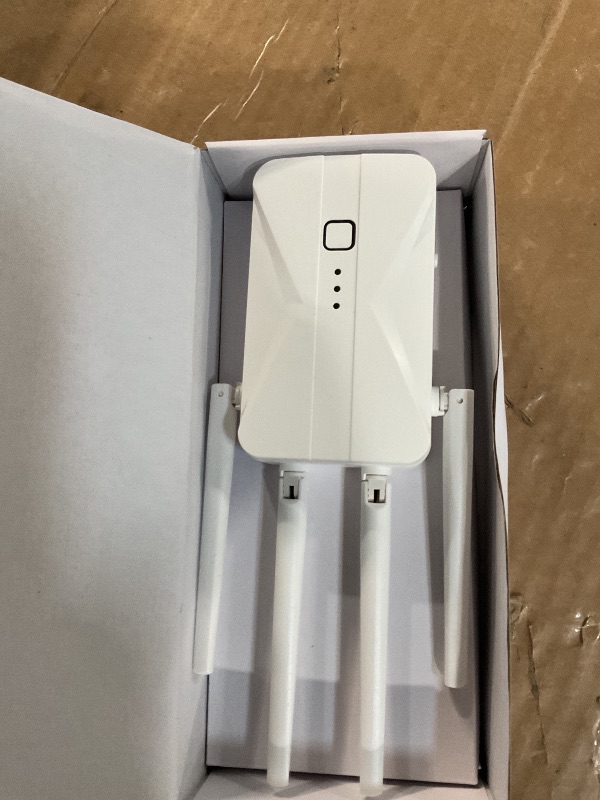 Photo 1 of WiFi Extender Signal Booster, 2025 WiFi Extender AC1200Mbps Dual Band (5.8GHz/2.4GHz), WiFi Booster with Ethernet Port for Home Covers up to 10000 Sq.ft, Compatible with More Devices