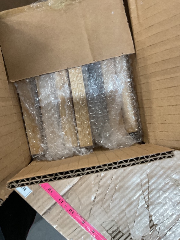 Photo 1 of Kigley 6 Pcs 2.5 x 3.5 Inches Picture Frame Mini Rustic Picture Frames Wallet Size Wood Grain Table Desk Top Standing Fits Photo for Wall and Tabletop Picture Display