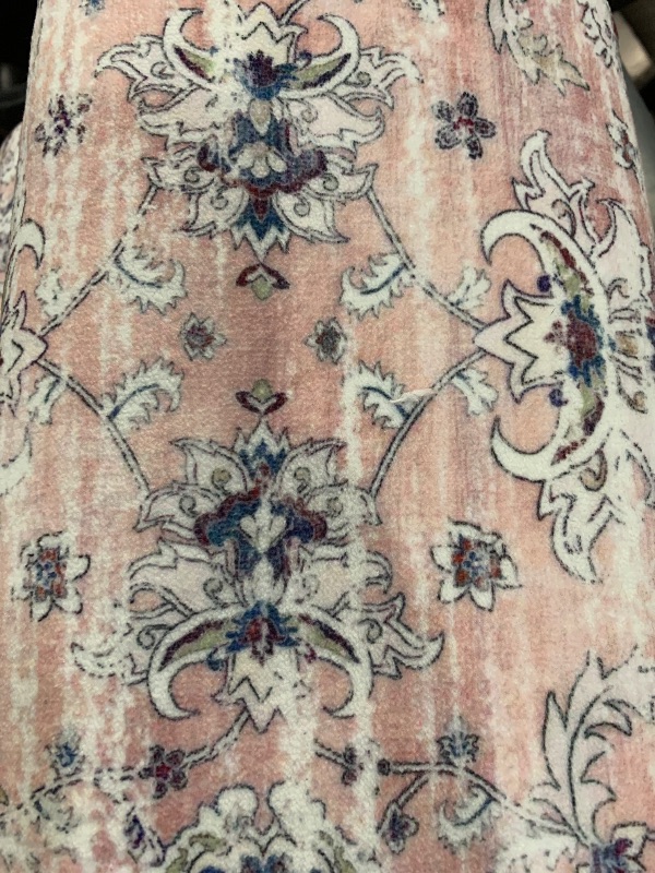 Photo 1 of (used item) (see all images) Ileading Hallway Runner Rug 2x10 Vintage Boho Floral Non Slip Longer Kitchen Floor Mat 