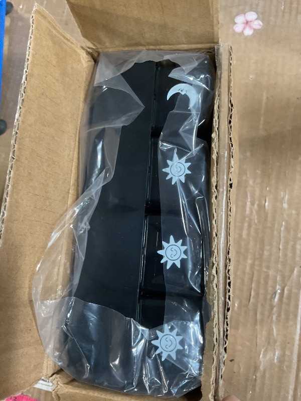 Photo 1 of XL Monthly Pill Organizer 2 Times A Day, AM/PM One Month Pill Box 28 Day,Daily Pill Case Large 4 Week Big Compartments for Pills Vitamin Fish Oil Supplements (Black)