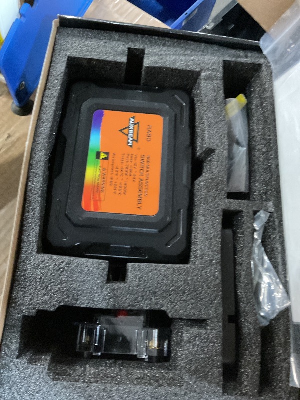 Photo 1 of Auxbeam 8 Gang Switch Panel RA80 Auto-Dimmable RGB Switch Panel w/Momentary Toggle Pulsed, 12V-24V Automotive Aluminum Switch Panel for Truck Offroad Car Boat Waterproof, 2 Years Warranty