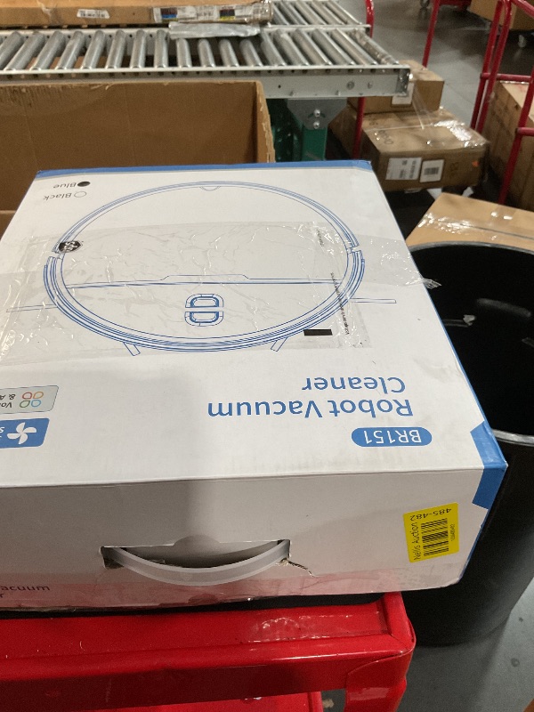 Photo 1 of *** used and dirty***Robot Vacuum and Mop Combo, 2-in-1 Robot Vacuum Cleaner with Strong Suction, Compatible with APP/Home Integration, Schedule, Long battery life, Tangle-free, Ideal for Pet hair and Low Pile carpets