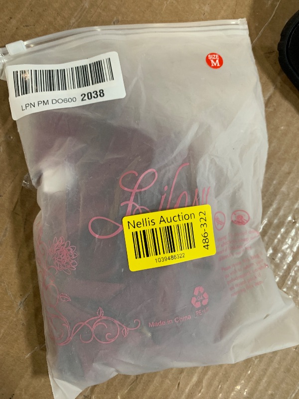 Photo 1 of (used)(medium) Lilosy Choker Sexy Floral Lace Scallop Sheer Underwire Push Up Garter Belt Lingerie Set for Women 