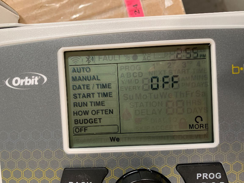 Photo 1 of ***(MINOR DAMAGE/ SEE NOTES)***
Orbit 57946 B-hyve Smart Indoor/Outdoor 6-Station WiFi Sprinkler System Controller