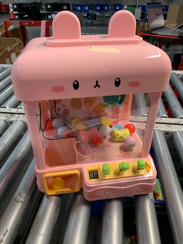 Photo 1 of (PARTS) (NOT A COMPLETE SET) cxjoigxi Large Claw Machine for Kids Adults with Prizes, Adjustable Sound & Light, Candy Crane Vending Machine for Girls, Mini Electronic Arcade Game Dispenser Toys for Party Birthday Gifts - Bunny