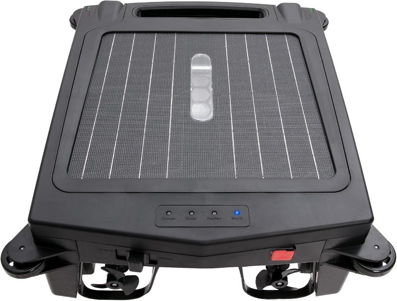 Photo 1 of ***(FOR PARTS ONLY/ NON FUNCTIONAL)***
**HEAVILY USED,WATER DEPOSITS, UNABLE TO TEST**
Solar Pool Skimmer Robot Cleaner: USECARA Automatic Solar Pool Skimmer Robot Pool Cleaner Robot Pool Robot Pool Net Skimmer with Pool Skimmer Basket Automatic Obstacle 
