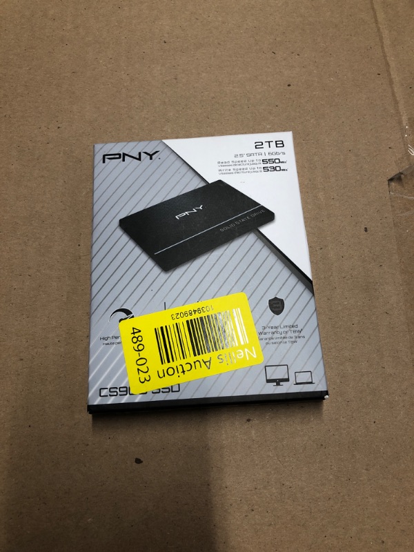 Photo 1 of PNY CS900 1TB 3D NAND 2.5" SATA III Internal Solid State Drive (SSD) - (SSD7CS900-2TB-RB)
