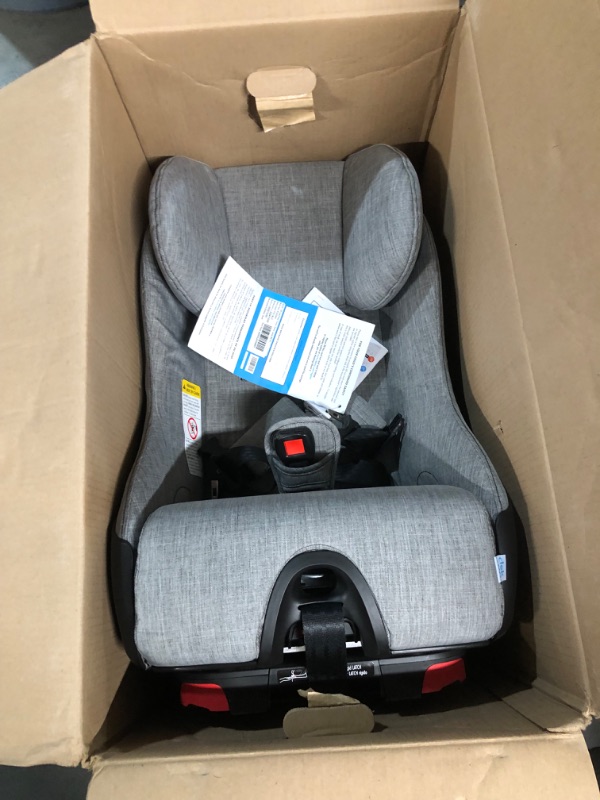 Photo 1 of Clek Foonf Convertible Car Seat with Rigid Latch System, Crumple Zone Safety System, Adjustable Headrest, Reclining Design and Anti-Rebound Bar (Thunder)