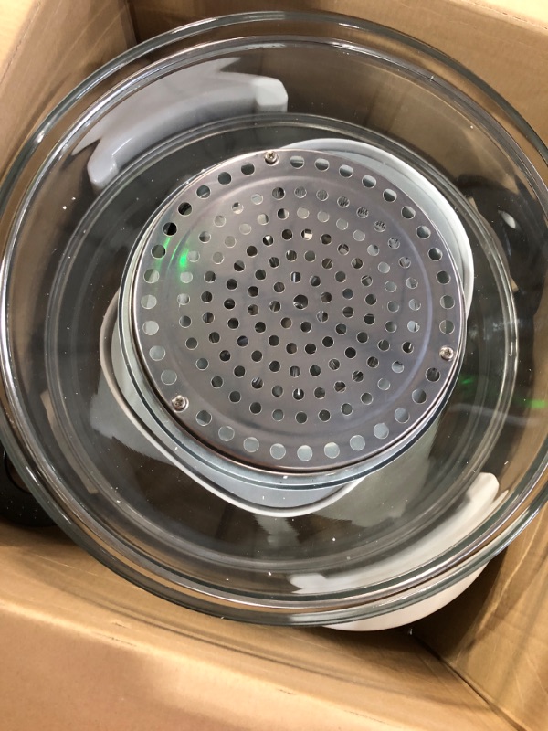 Photo 1 of (see all images) NutriChef PKAIRFR48.5 Air Fryer, Infrared Convection, Halogen Oven Countertop, Cooking, Stainless Steel, 13 Quart 1200W