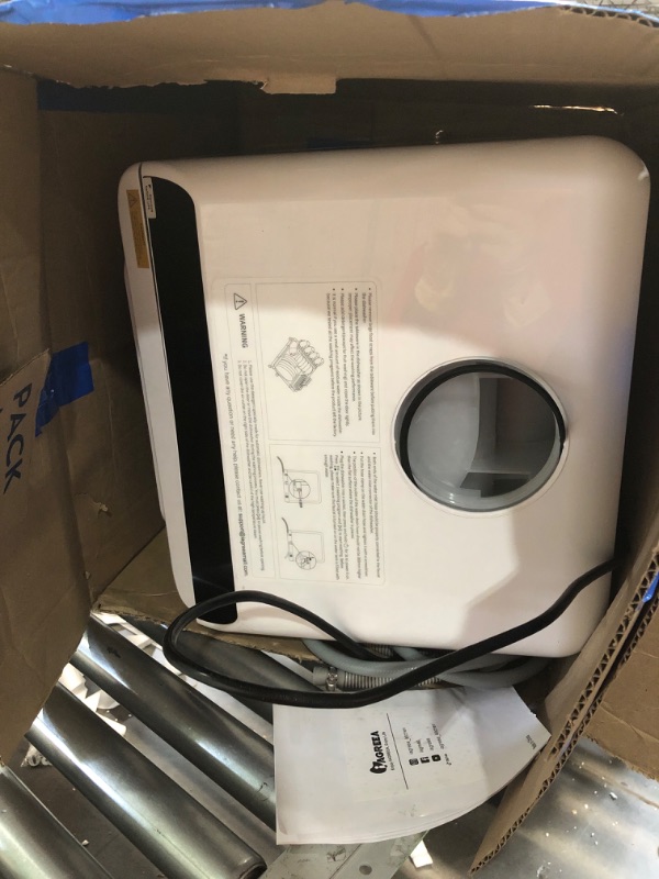 Photo 1 of (Used)(damaged) IAGREEA Portable Countertop Dishwasher, No Hookup Needed, Compact Dishwasher 