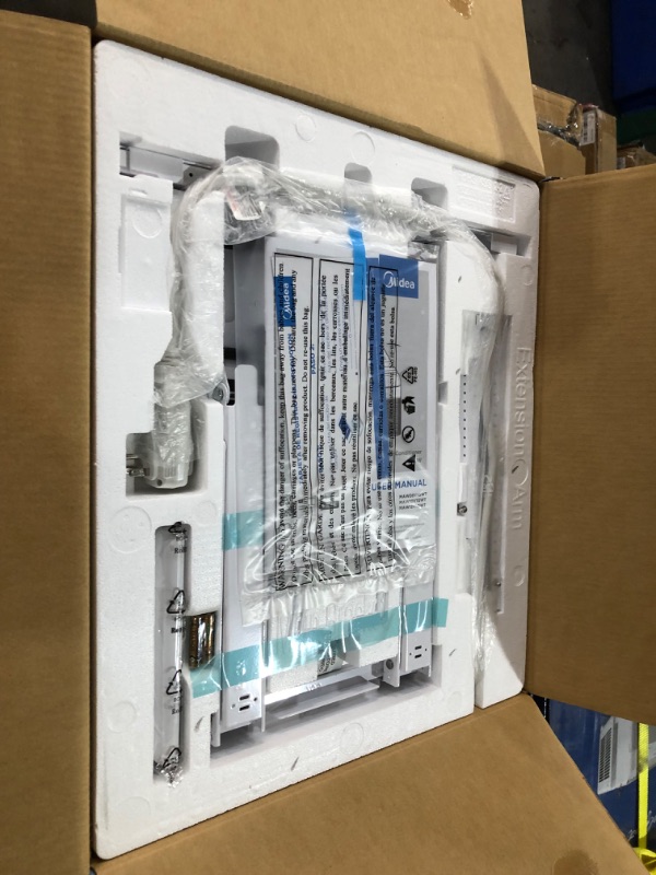 Photo 1 of ***factory sealed *** Midea 12,000 BTU U Shaped Smart Inverter Window Air Conditioner, Cools up to 550 Sq. Ft.,Ultra Quiet with Open Window Flexibility, Works with Alexa/Google Assistant, 35% Energy Savings, Remote Control