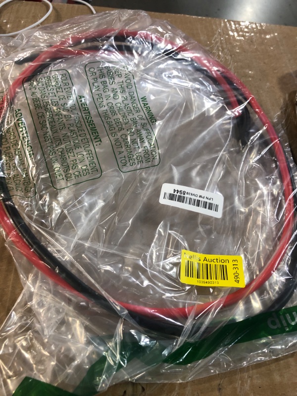 Photo 1 of 6 AWG Battery Cable 6AWG Gauge Battery Inverter Cables for Automotive Solar Marine Boat RV Car Motorcycle (6 AWG, 5FT, 5/16")