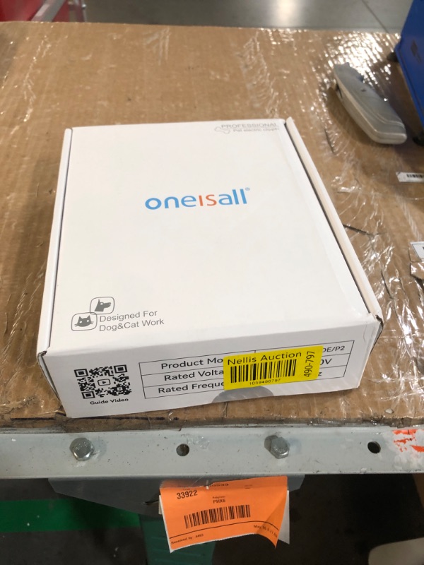Photo 1 of (used)(see all images) oneisall Dog Clipper Low Noise, Dog Grooming Kit with Rechargeable, Dog Shaver Cordless Electric Quiet Hair 