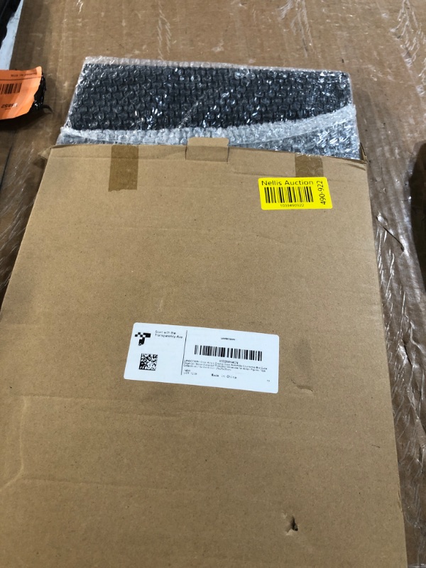 Photo 1 of LANSCOERY Acrylic Display Case, Assemble Showcase Display Box for Collectibles, with Dustproof & Seamless Display Design, 10x10x14inch Black Base