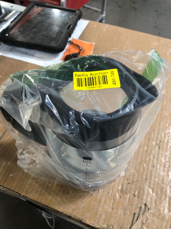 Photo 1 of ***MISSING HEATING ELEMENT BASE*** Chefman Electric Kettle, 1.8L 1500W, Hot Water Boiler, Removable Lid for Easy Cleaning, Auto Shut Off, Boil-Dry Protection, Stainless Steel Filter, BPA Free, Borosilicate Glass Electric Tea Kettle
