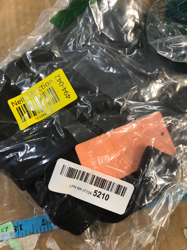 Photo 1 of (Medium) (BAGGED) FeelinGirl Shapewear Tummy Control Bodysuit Women Lace Shape wear V Neck Backless Tank Top Thong Body Shapewear Black M