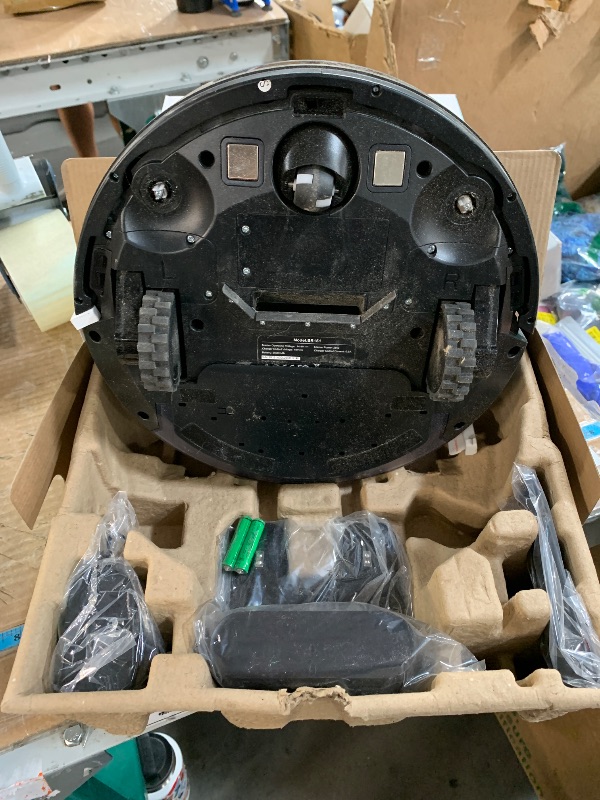 Photo 1 of Robot Vacuum and Mop, 2 in 1 Robotic Vacuum Cleaner with Schedule, App/Voice, Slim Mopping Vacuum Robot with Watertank and Dustbin, Self-Charging, Easy of Use, Ideal for Hard Floor, Pet Hair, Carpet