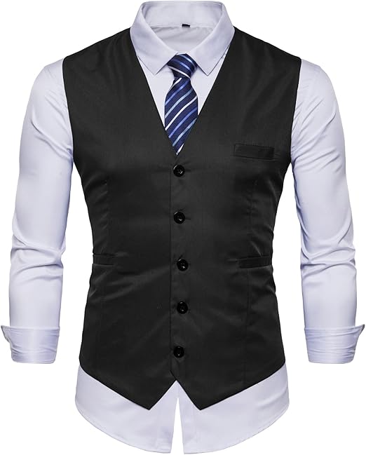 Photo 1 of (2XL) (BAGGED) Mens Formal Business Vest for Suit or Tuxedo
