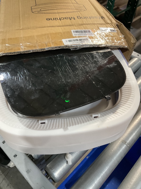 Photo 1 of (Missing power cord) Portable Washing Machine, Upgraded 15L Mini Washer and Spin Dryer with Deep Cleaning of Underwear, Baby Clothes and Small Clothes