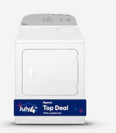 Photo 1 of Whirlpool Extra Large Vented Electric Dryer ( White )