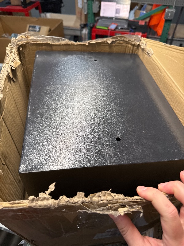 Photo 1 of (PARTS/SCRAP) (NOT FUNCTIONAL) (LARGE) 4.4 Cuft Safe Box, Home Safe with Fireproof Waterproof Bag, Anti-Theft Digital Security Lock Box with Smart Alert System, Removable Shelf, Mute Function, Personal Document Safes for Money Jewelry