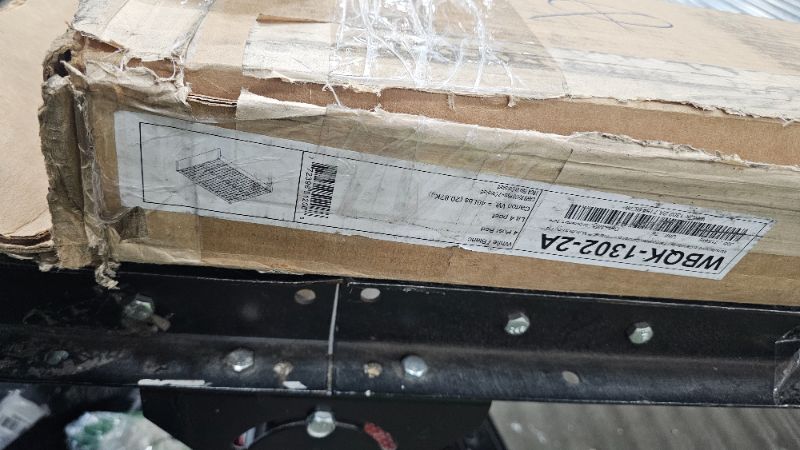 Photo 1 of ***PARTS ONLY***Prepac Select King 4-Post Raised Platform 4-Drawer Storage Bed, Modern King Storage Bed with Drawers 83" D x 79" W x 16" H, White, WBSK-1302-4K