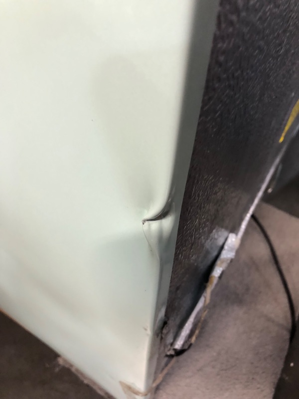 Photo 1 of ***PARTS ONLY***Frigidaire EFR753 Retro Apartment Size Refrigerator with Top Freezer - 2 Door Fridge with 7.5 Cu Ft of Storage Capacity, Adjustable Spill-Proof Shelves, Door & Crisper Bins, Mint