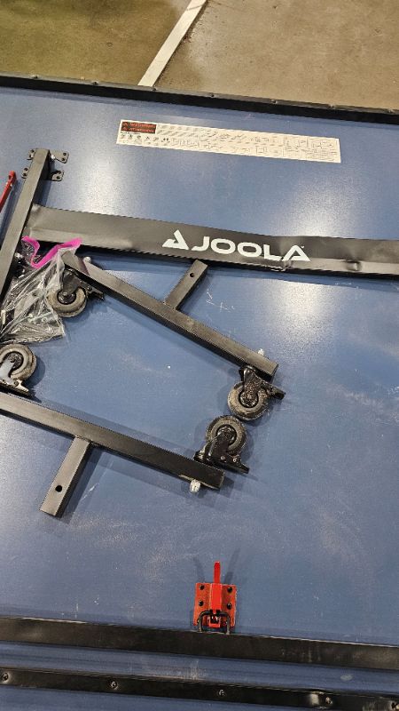 Photo 1 of ***parts only***JOOLA Inside Professional MDF Indoor Ping Pong Table with Quick Clamp Table Tennis Net and Post Set - 10 Minute Easy Assembly - Tournament Quality - Foldable with Single Player Playback Mode