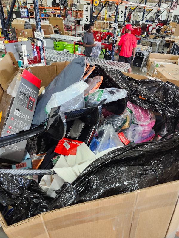 Photo 1 of  Nellis Auction No Sale/Final Pack 

These big variety boxes contain between 200 and 400 items, each with an unknown average retail value and condition. They consist of exception items, such as those not wanted by customers or rejected due to mismatches w