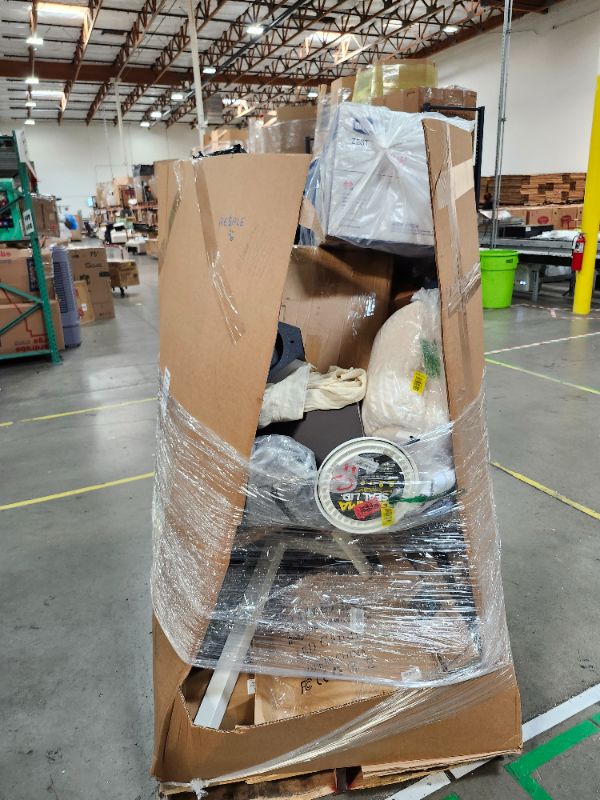 Photo 1 of (Truck/Trailer Pickup Only) | Our largest variety offering, this 6-foot pallet includes approximately 300-400 items, just like those we auction individually. All items are uninspected and sourced from return centers, often with ret