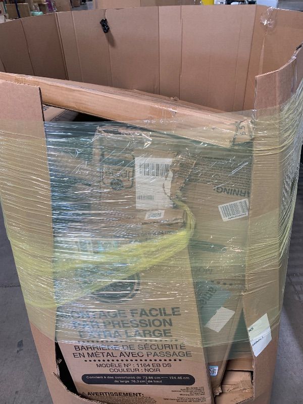 Photo 1 of ***FINAL SALE*** NELLIS AUCTION PALLET OF BABY/SAFETY GATES 