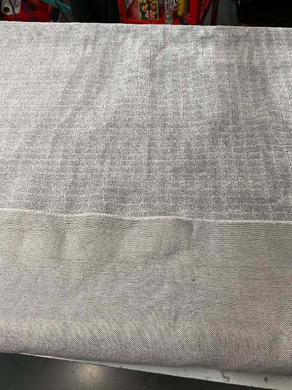 Photo 1 of ****USED-DIRTY/STAINED-NEEDS CLEANING****MAY NEED TRUCK/TRAILER PICKUP*
Shilucheng Wool Rug 8x10 Ft,80% New Zealand Wool& 20% Cotton Rugs for Living Room, Bedroom, Soft Low Pile Area Rug 100% Cotton Non-Slip Backing Large Area Rug (Gray/White)