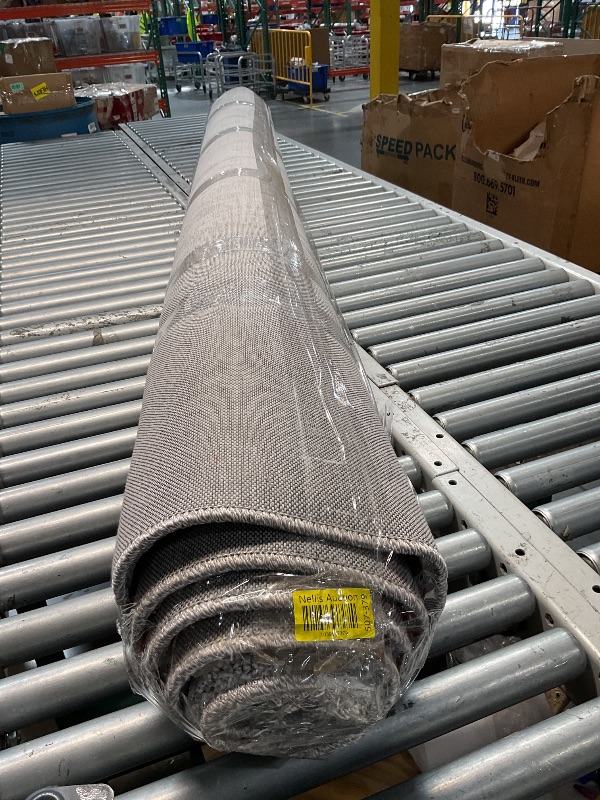 Photo 1 of ****USED-DIRTY/STAINED-NEEDS CLEANING****MAY NEED TRUCK/TRAILER PICKUP*
Shilucheng Wool Rug 8x10 Ft,80% New Zealand Wool& 20% Cotton Rugs for Living Room, Bedroom, Soft Low Pile Area Rug 100% Cotton Non-Slip Backing Large Area Rug (Gray/White)