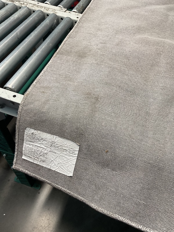 Photo 1 of ****USED-DIRTY/STAINED-NEEDS CLEANING****MAY NEED TRUCK/TRAILER PICKUP*
Shilucheng Wool Rug 8x10 Ft,80% New Zealand Wool& 20% Cotton Rugs for Living Room, Bedroom, Soft Low Pile Area Rug 100% Cotton Non-Slip Backing Large Area Rug (Gray/White)