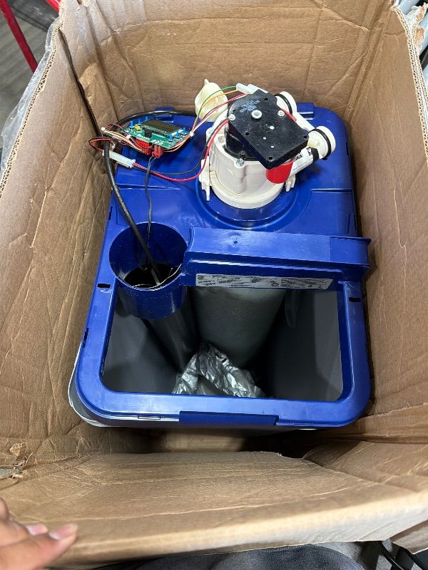 Photo 1 of *************DAMAGED/POSSIBLE MISSING PARTS-FOR PARTS ONLY*****************
EcoPure EP42 42,000 Grain Water Softener | NSF Certified | Salt & Water Saving Autosense Technology for Whole House Soft Water Regeneration, Dark Gray
