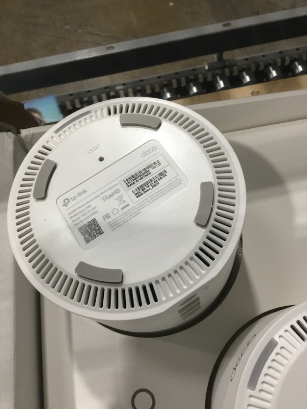 Photo 1 of TP-Link Deco AX3000 WiFi 6 Mesh System(Deco X55) - Covers up to 6500 Sq.Ft. , Replaces Wireless Router and Extender, 3 Gigabit ports per unit, supports Ethernet Backhaul (3-pack)