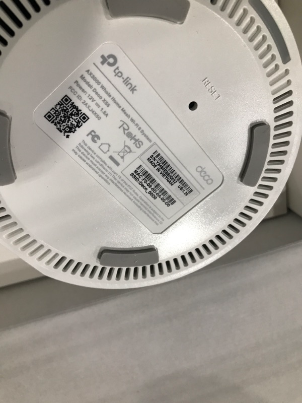 Photo 1 of (used)(see all images) TP-Link Deco AX3000 WiFi 6 Mesh System(Deco X55) - Covers up to 6500 Sq.Ft.