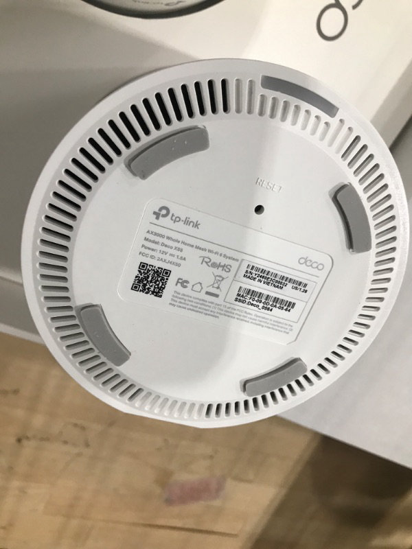 Photo 1 of (used)(see all images) TP-Link Deco AX3000 WiFi 6 Mesh System(Deco X55) - Covers up to 6500 Sq.Ft.