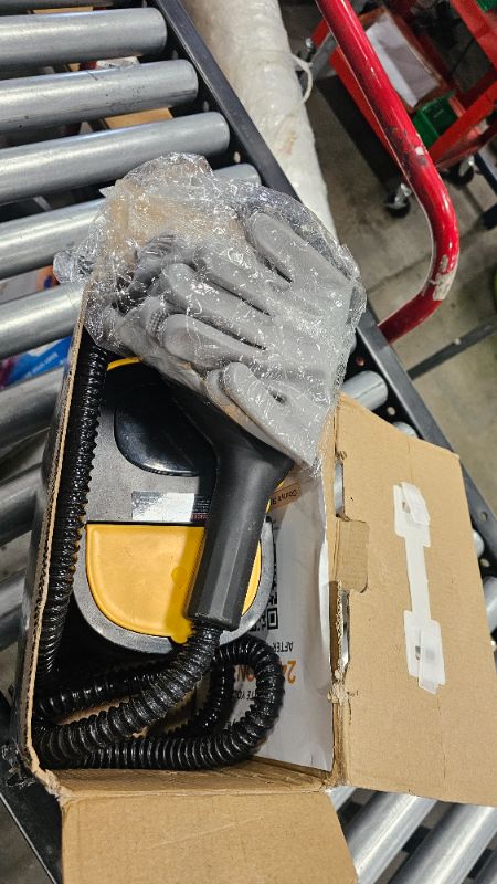 Photo 1 of for parts * Steam Cleaner, 3-Level Adjustable Handle, 15s Heat-Up, 1.69 Quarts Tank, Portable Steamer for Cleaning with 11 pcs Accessories, Steam Cleaner for Home for Dirt, Grease, Grout, Tile,Floor,Couch and Car