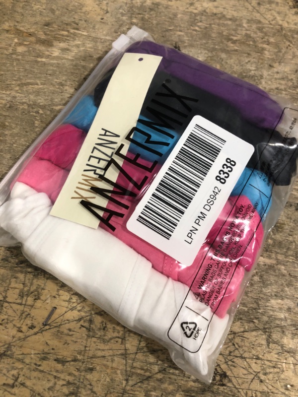 Photo 1 of ANZERMIX Women's Breathable Cotton Thong Panties Pack of 6 (Size L) Basics