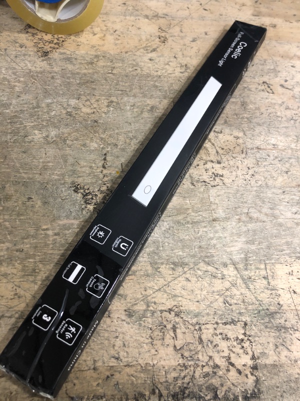 Photo 1 of 15.7 inches Full Screen Bright Motion Sensor Light Indoor, Rechargeable Under Cabinet Lighting, Quick Setup, 3 Color Temps and Stepless Dimming LED Under Cabinet Lights 2 Pack