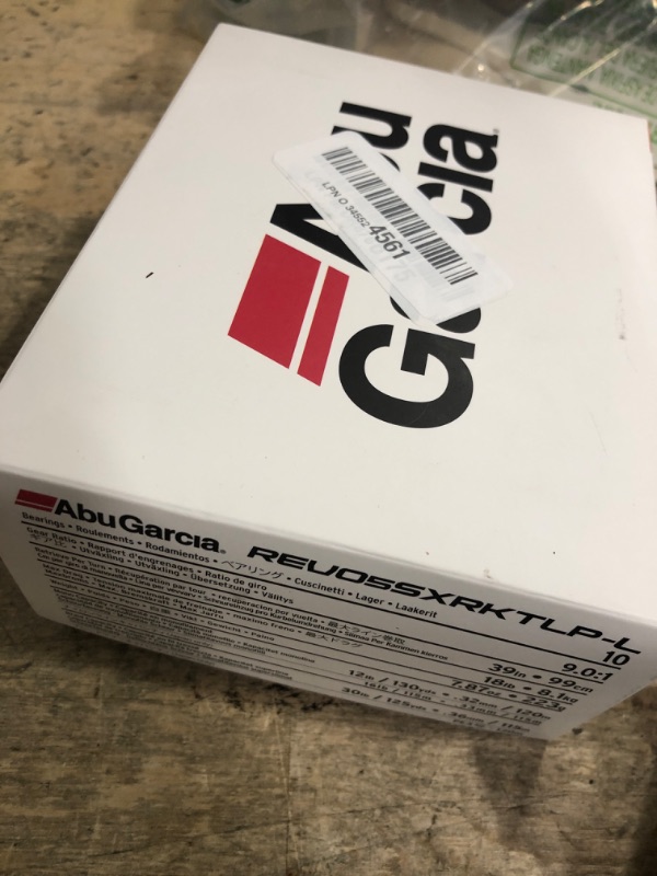 Photo 1 of *LEFT HANDED* Abu Garcia Revo SX Rocket Low Profile Baitcast Fishing Reel