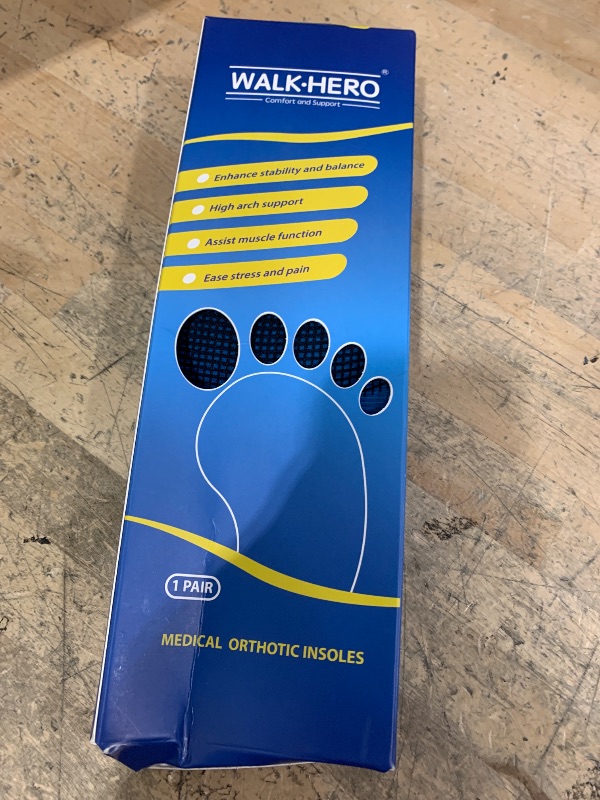 Photo 1 of Plantar Fasciitis Relief - Arch Support Insoles for Men Women, Shoe Inserts for Flat Feet, Orthotic Shoe Insoles All-Day Energy and Comfort with Every Step (Mens 13-13 1/2)